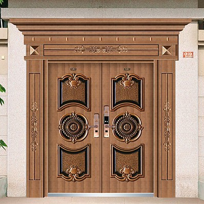 Heat Transfer Steel Iron Door