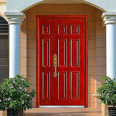 Modern Exterior Single Security Door