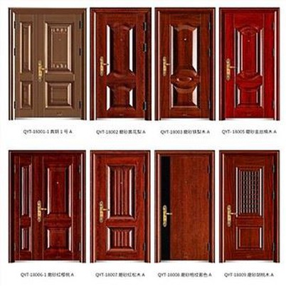 Security Steel Metal Iron Door