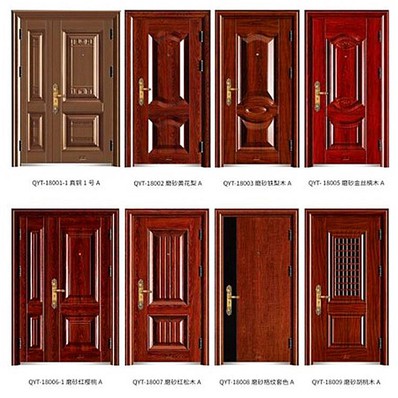 Security Steel Metal Iron Door